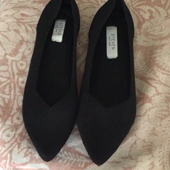 Seven7 Shoes - Steven  Black Women's Flats